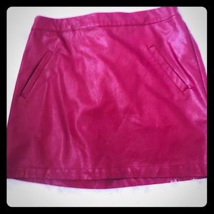 3/$20🌸 Forever 21 Faux Leather Skirt